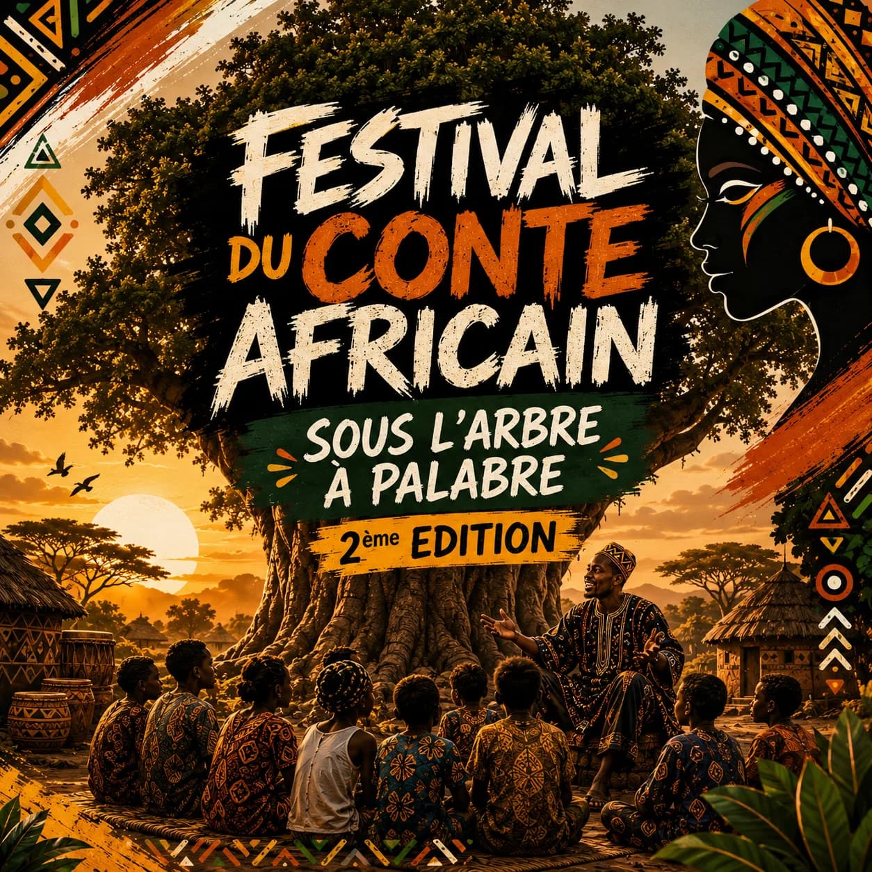 Festival du Conte Africain Paris 2026 - Sous l'arbre à Palabre — Espace MAS